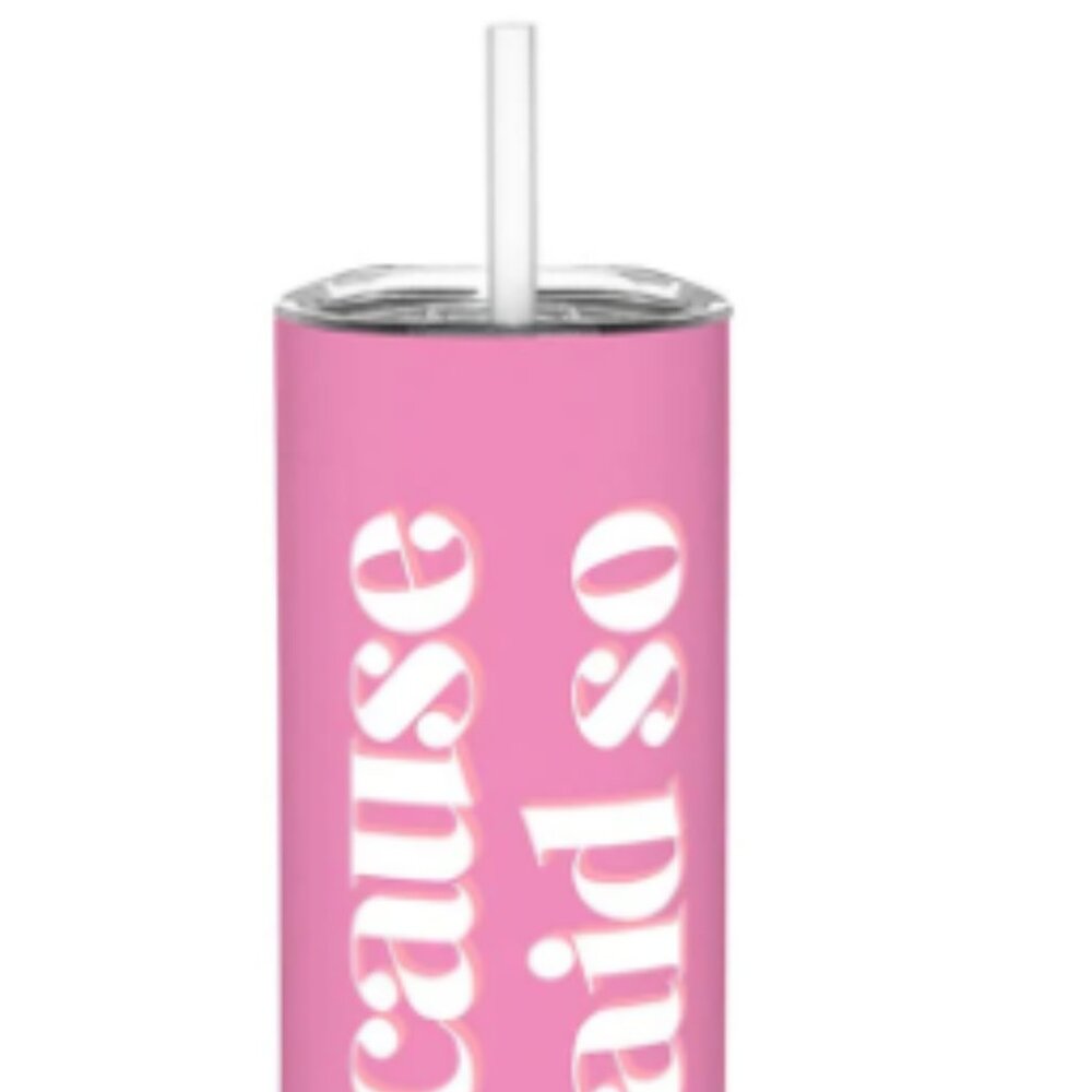 Slant - Because I Said So Skinny Tumbler